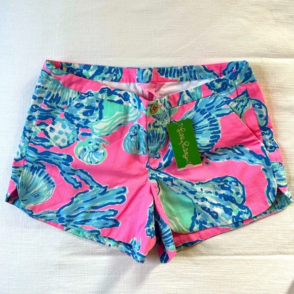 NWT Lilly Pulitzer Ade shorts size 4 - Picture 1 of 4
